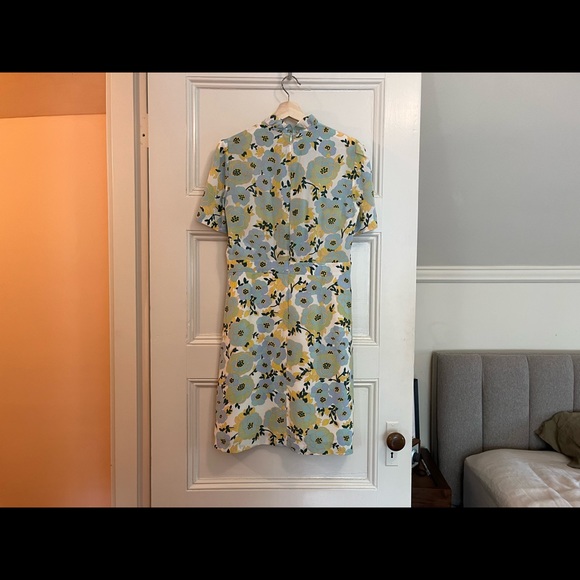 Sandro Rikka floral dress size 38 like new - Picture 4 of 7